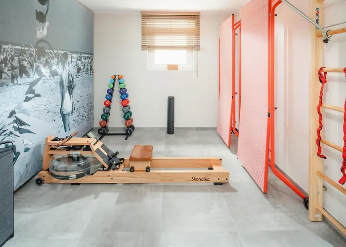2 - Mit Infrarotsauna Und Fitnessraum 公寓 于斯德